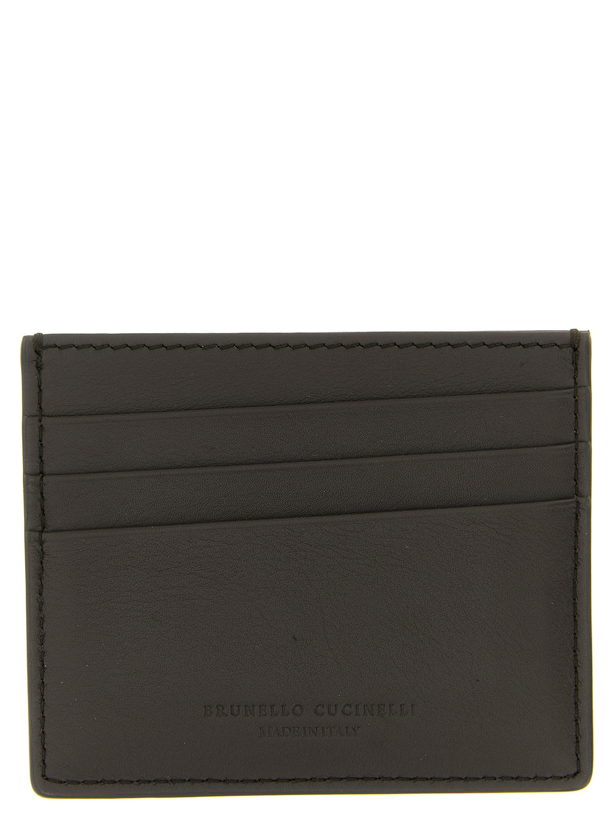 Brunello Cucinelli Card Holder Black