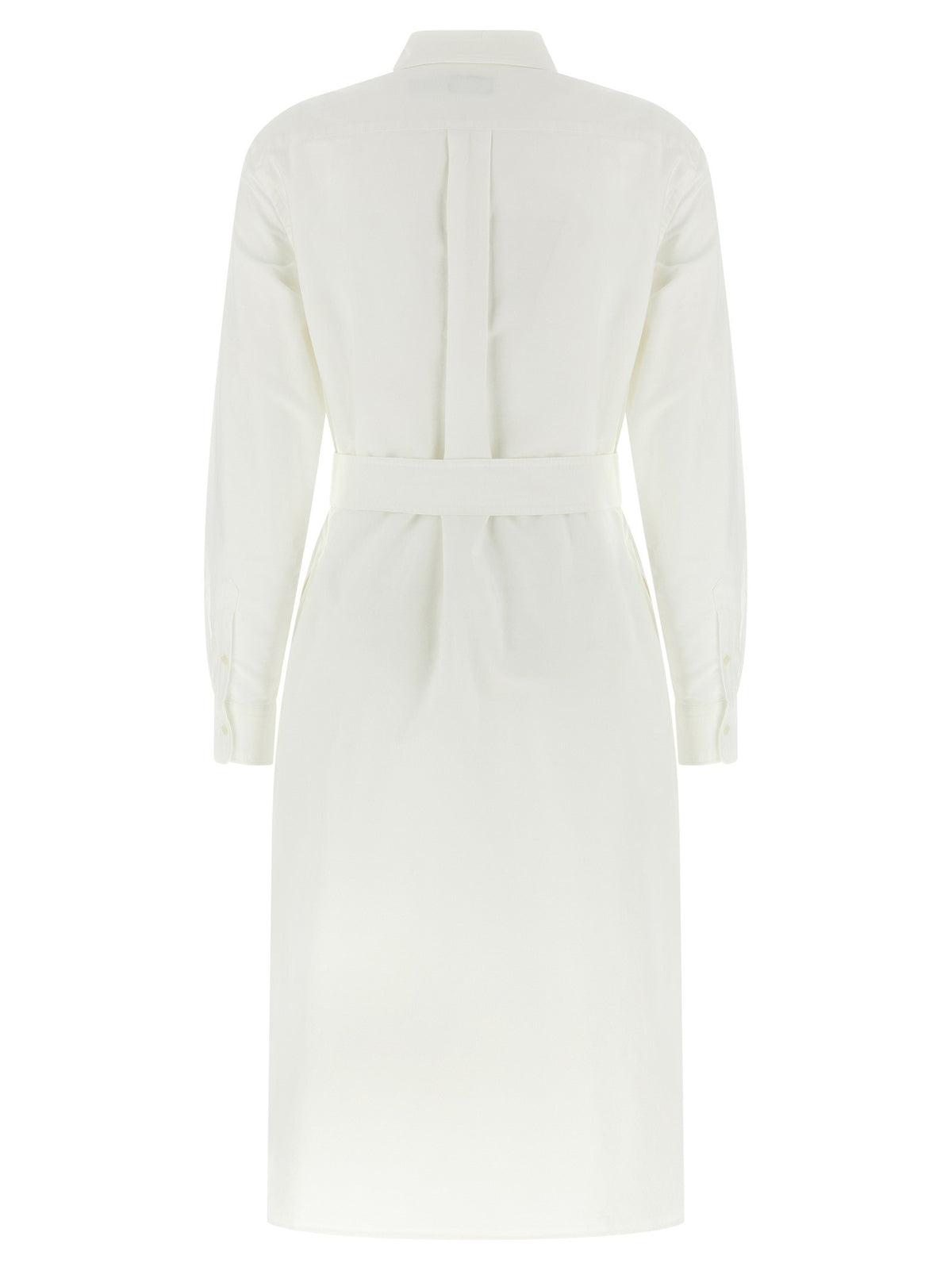Polo Ralph Lauren Embroidery Chemisier Dress White, view 2