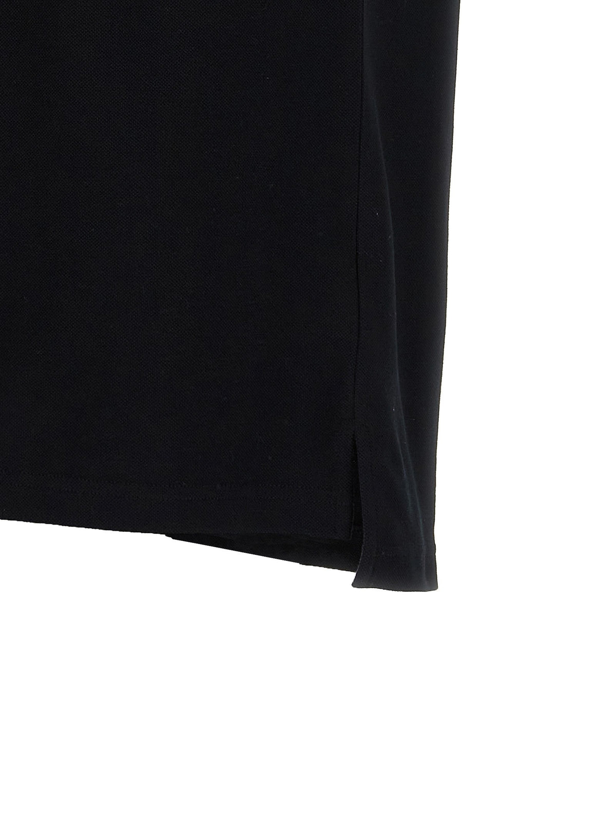 Moschino Embroidery Polo Shirt Black
