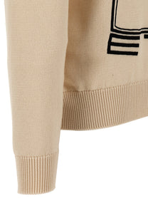 ETRO Embroidery Sweater Beige