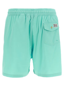 Polo Ralph Lauren Embroidery Swim Shorts Blue
