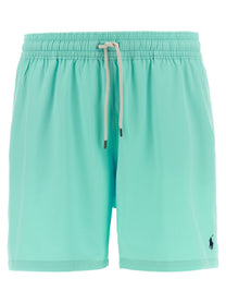 Polo Ralph Lauren Embroidery Swim Shorts Blue