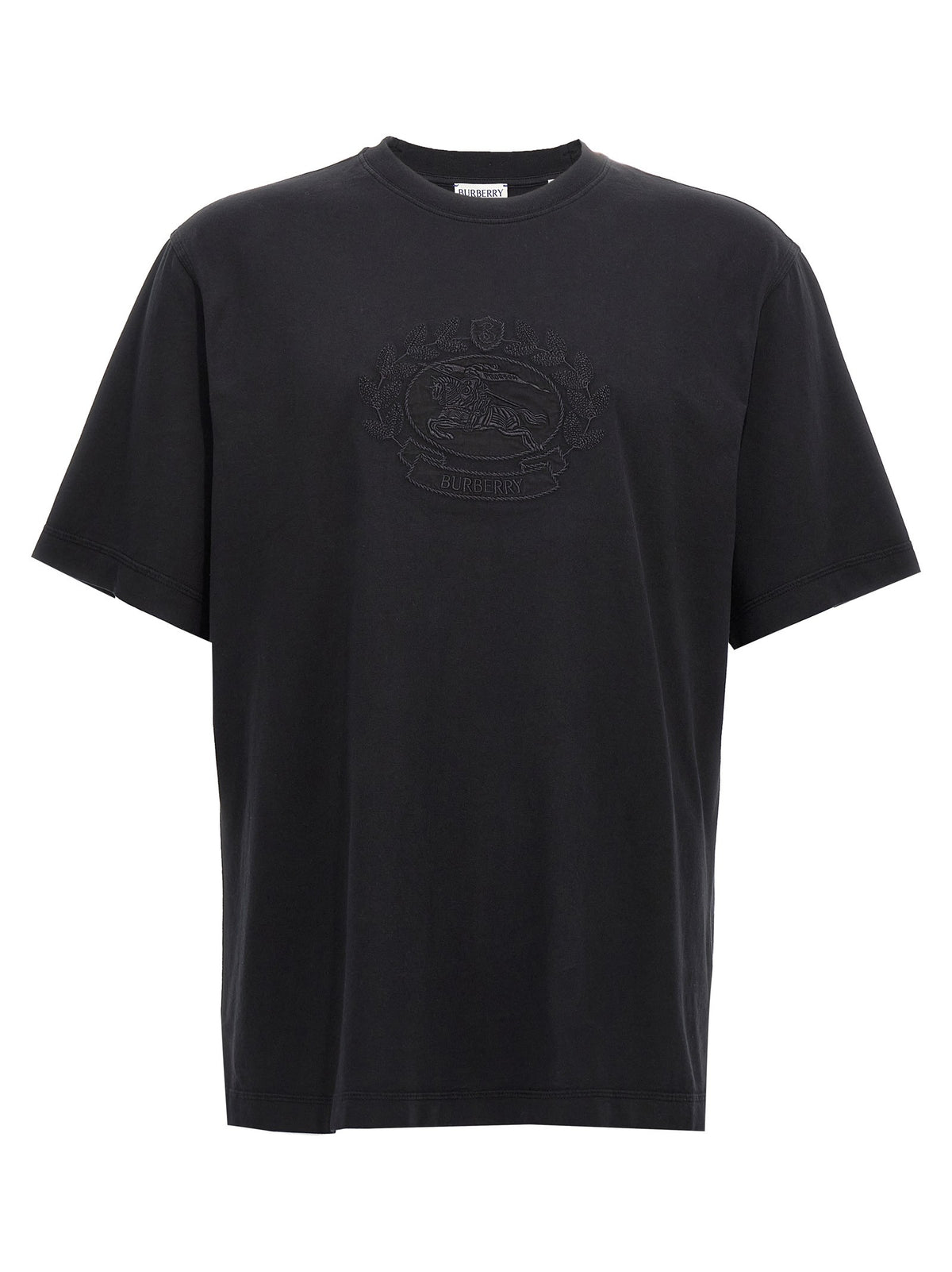 Burberry Embroidery Shirt Black