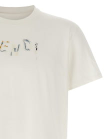 Fendi Embroidery Shirt White