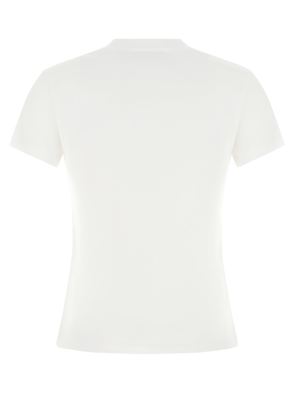 Off-White Embroidery Shirt White