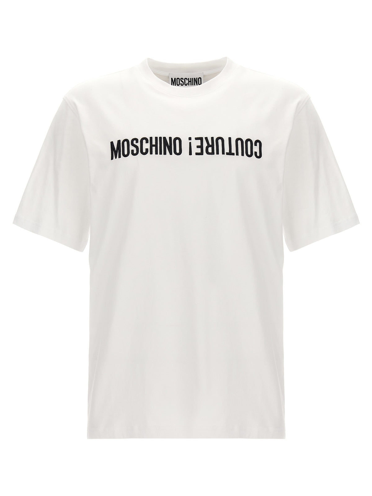 Moschino Embroidery Shirt White