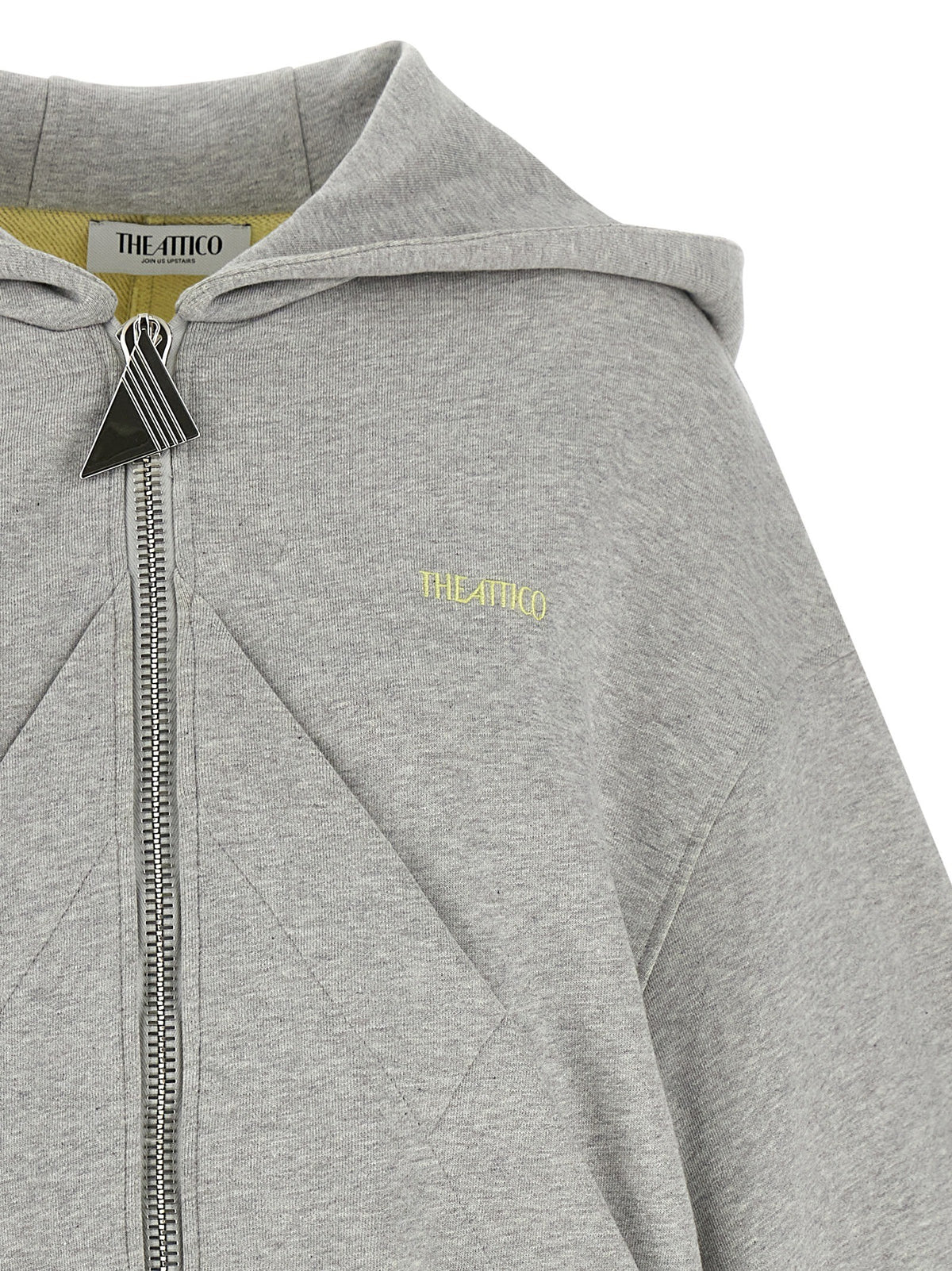 The Attico Hoodie Grey