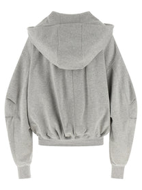 The Attico Hoodie Grey