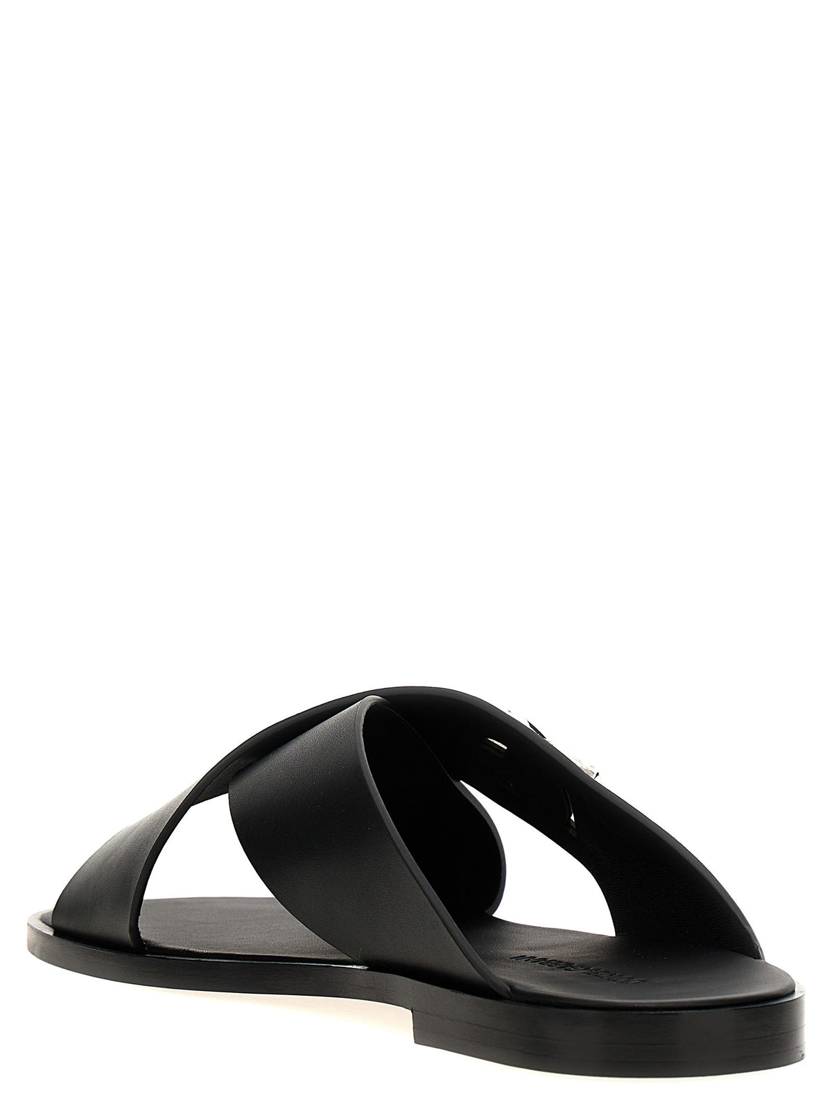 Dolce &amp; Gabbana Leather Sandals Black