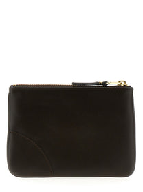 Comme Des Garcons Wallet Leather Wallet Brown