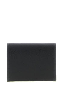 PRADA Leather Wallet Black