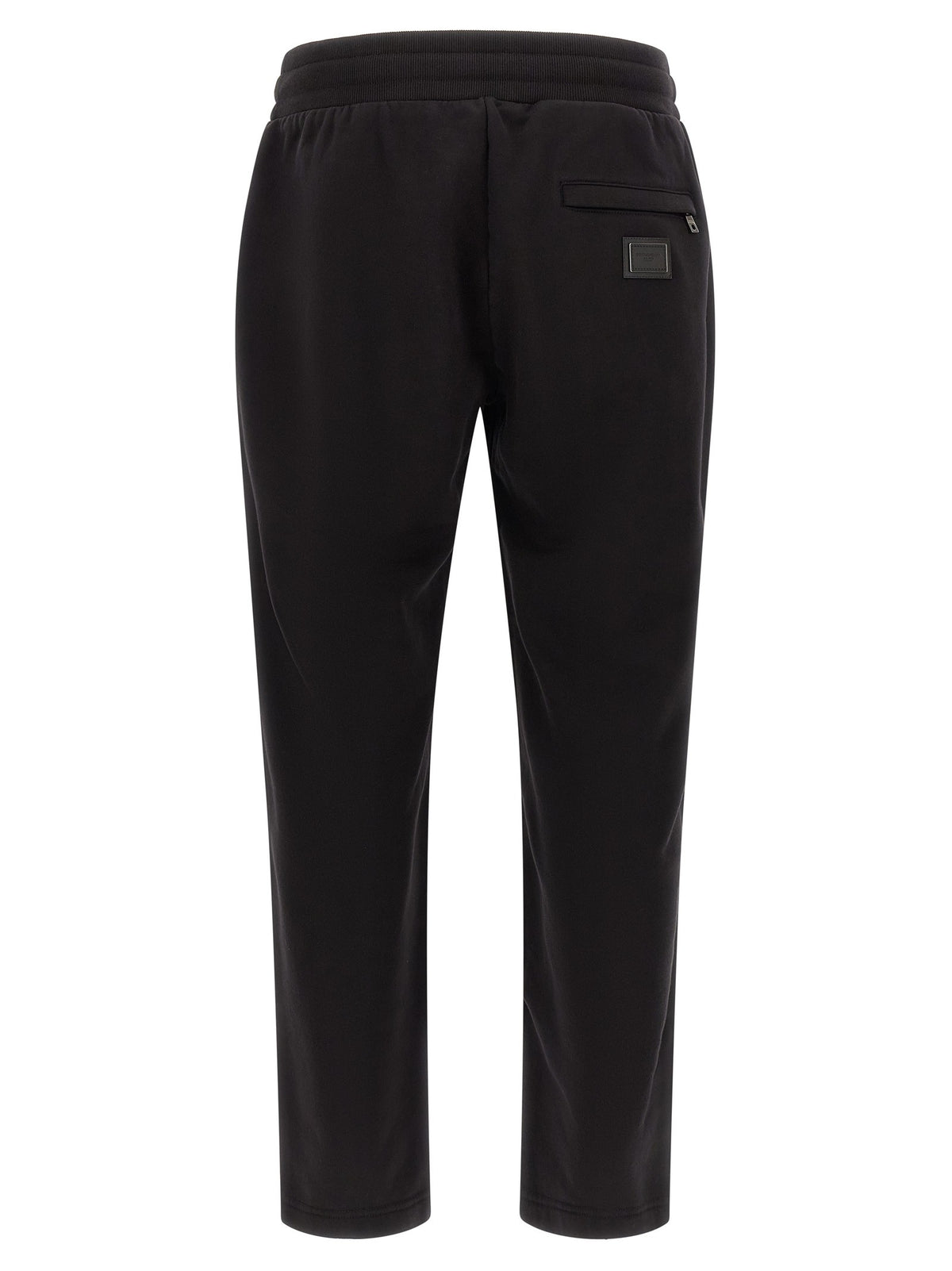 Dolce &amp; Gabbana Plaque Joggers Black