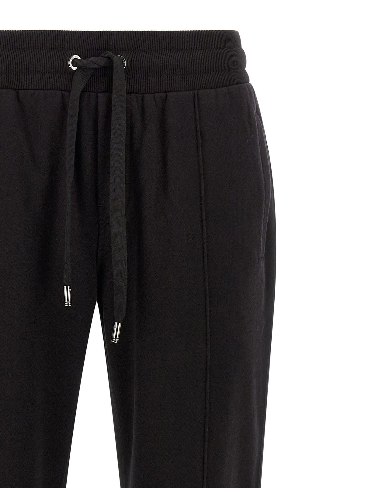 Dolce &amp; Gabbana Plaque Joggers Black
