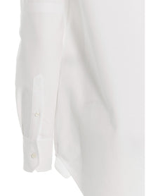 Thom Browne Pussy Bow Blouse White