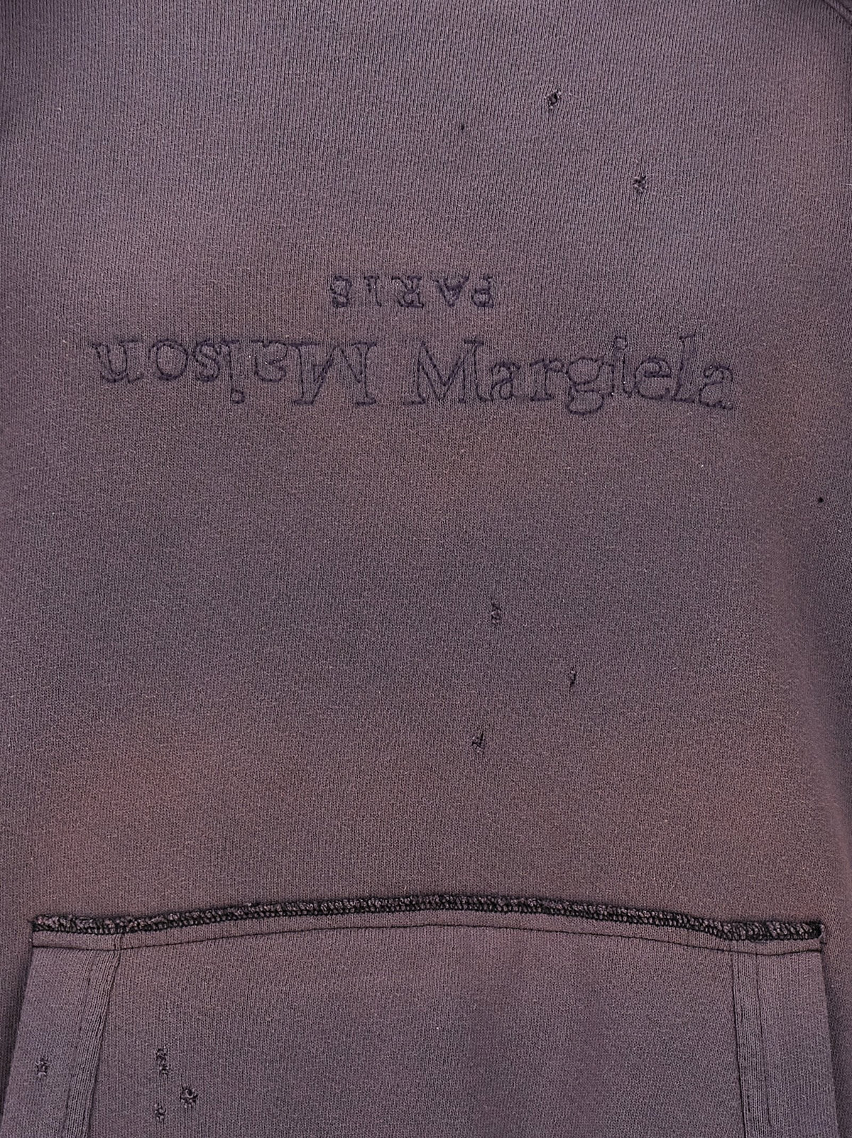 Maison Margiela Reverse Hoodie Purple