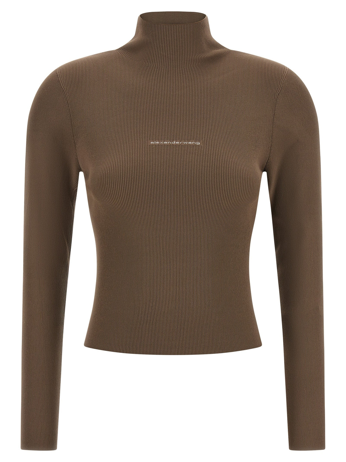 alexanderwang Ribbed Sweater Beige