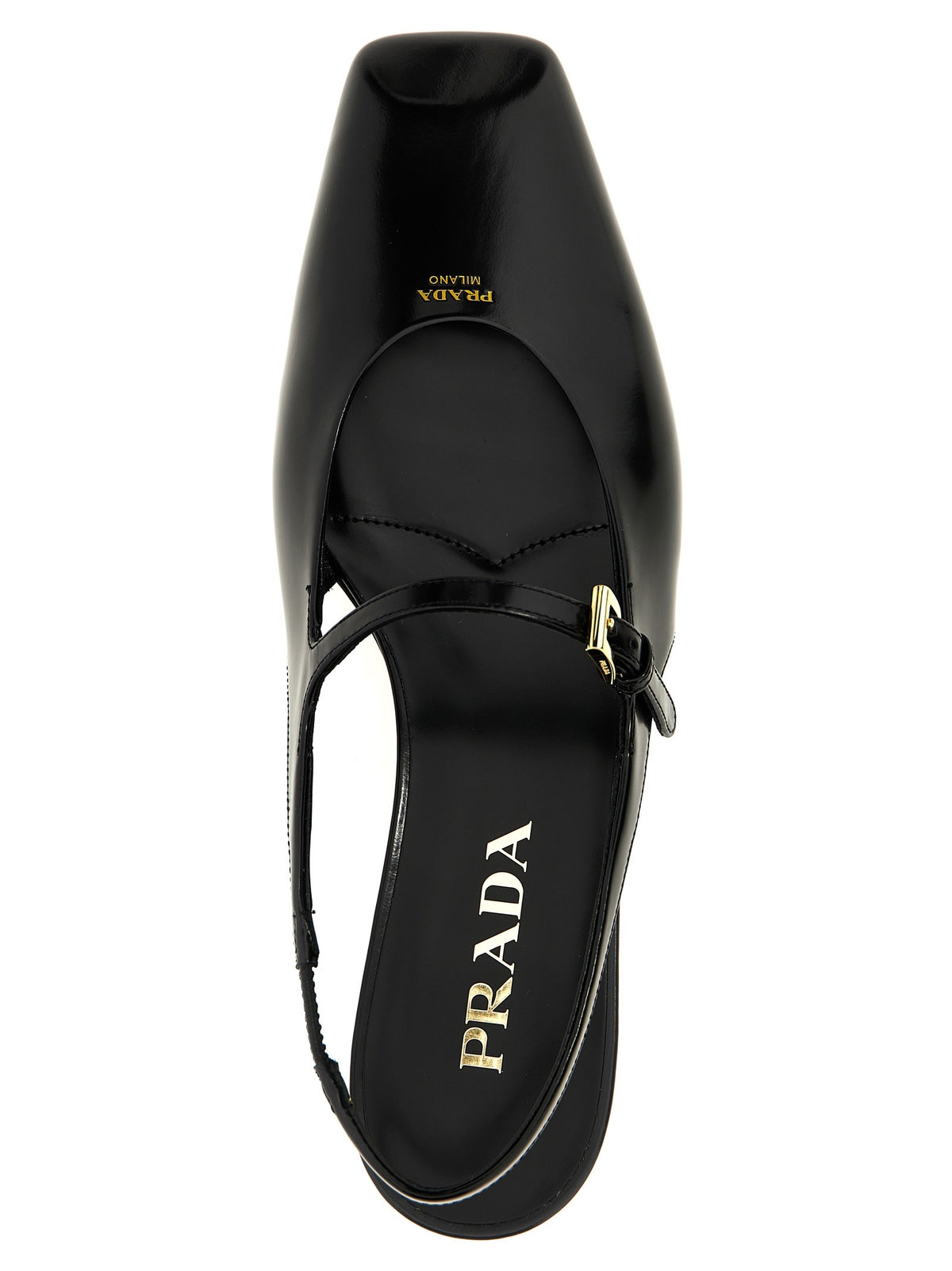 PRADA Slingback Black