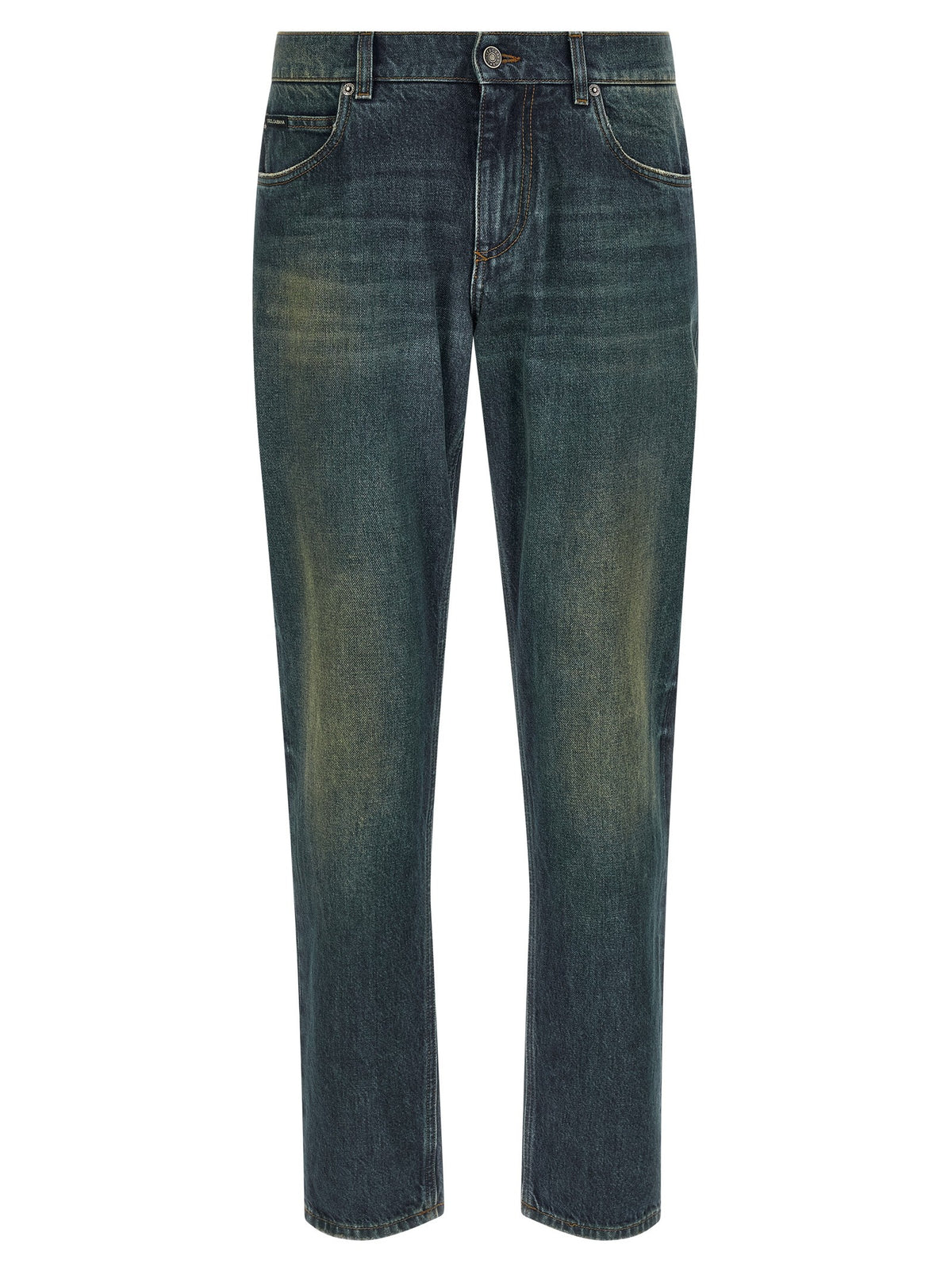 Dolce &amp; Gabbana Tag Jeans Blue