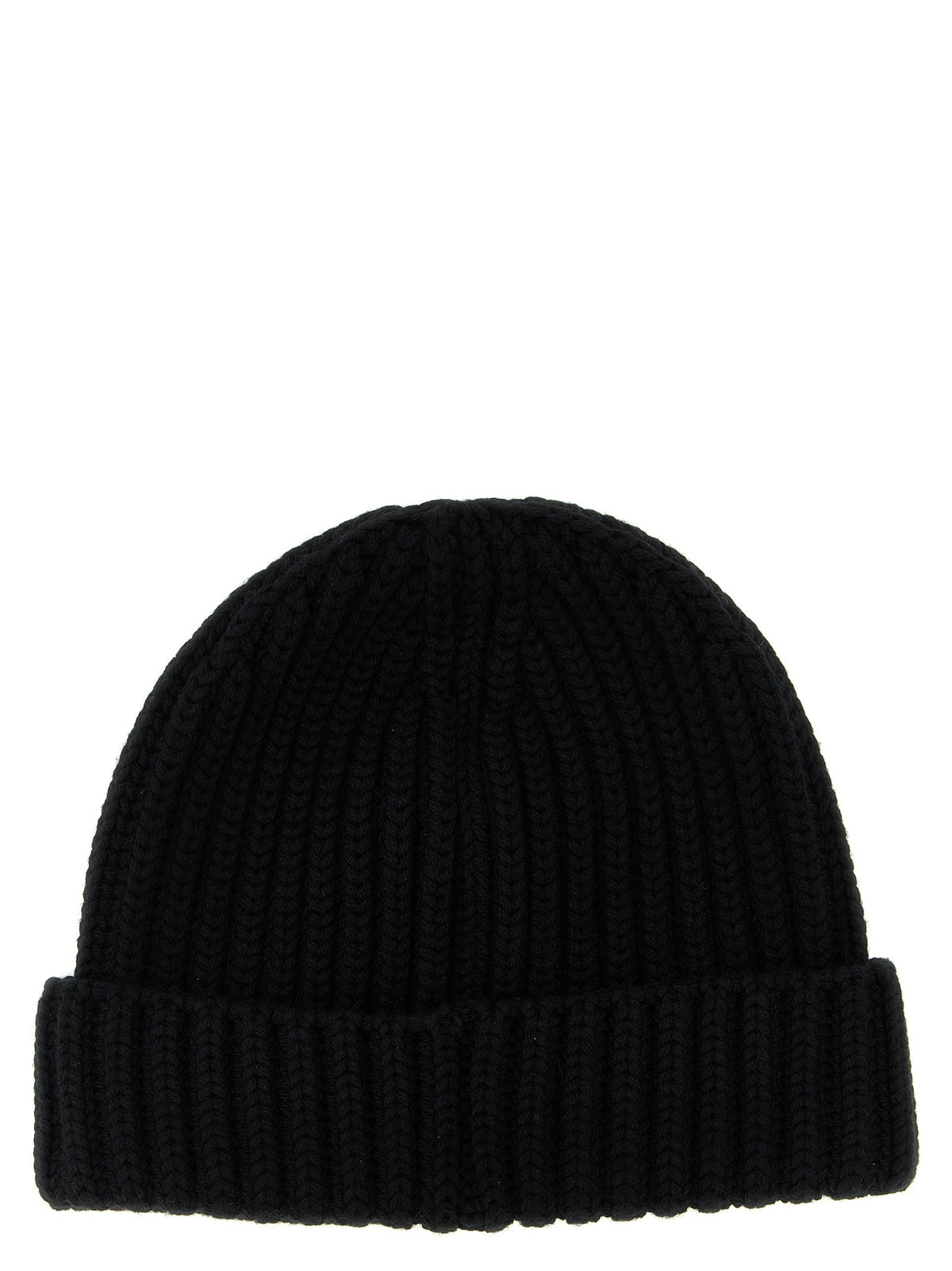 PRADA Triangle Beanie Black