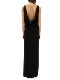 Max Mara Women's Long Dress Creso Black