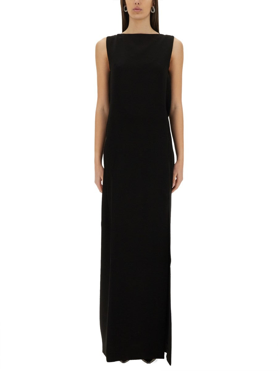 Max Mara Women's Long Dress Creso Black