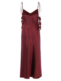 self-portrait Women's Long Dress Red