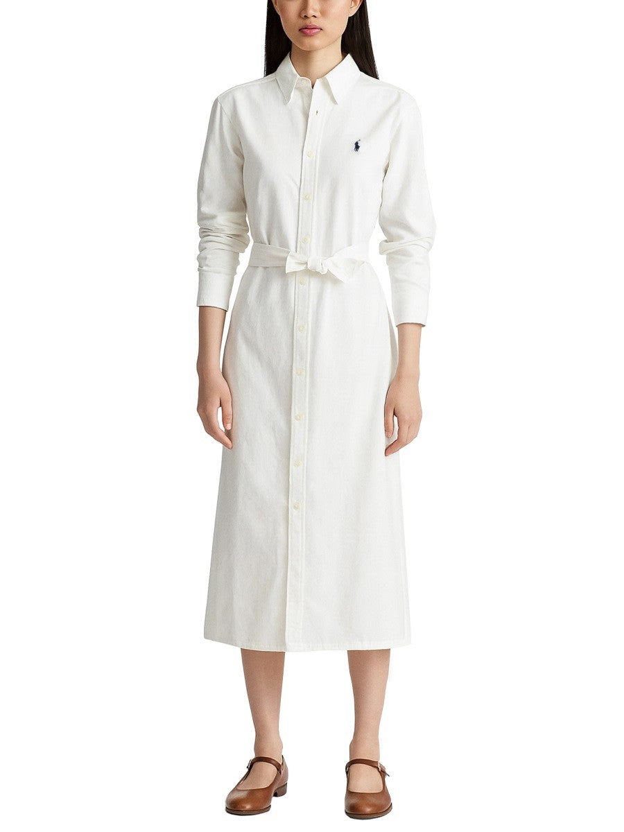Polo Ralph Lauren Women's Long Dress White