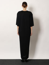 Toteme Women's Long Merino Wool Dress Black