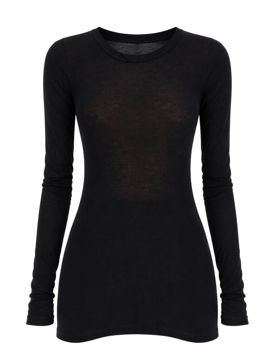 Rick Owens Women's Long Sleeved Shirt Black