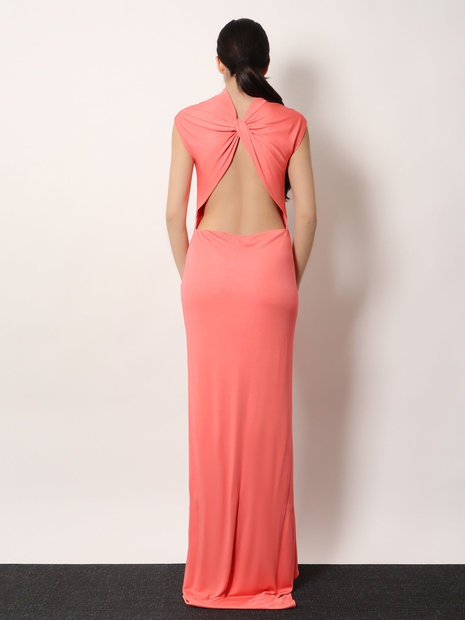 Tom Ford Women's Long Viscose Dress Orange