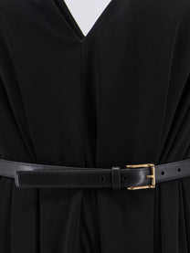 Loewe Women's Long Viscose Dress Black, view 5