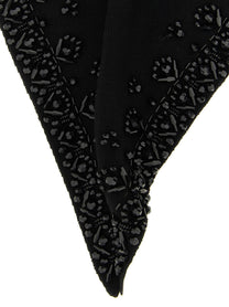 Parosh Scarf Black