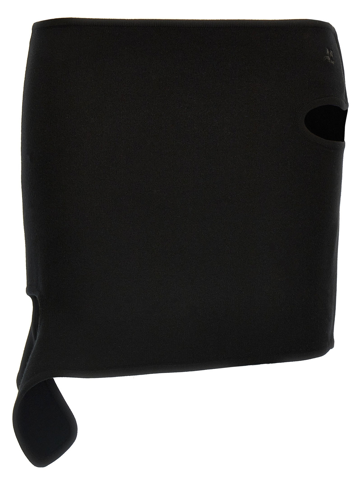 courrèges Loop Milano Skirt Black