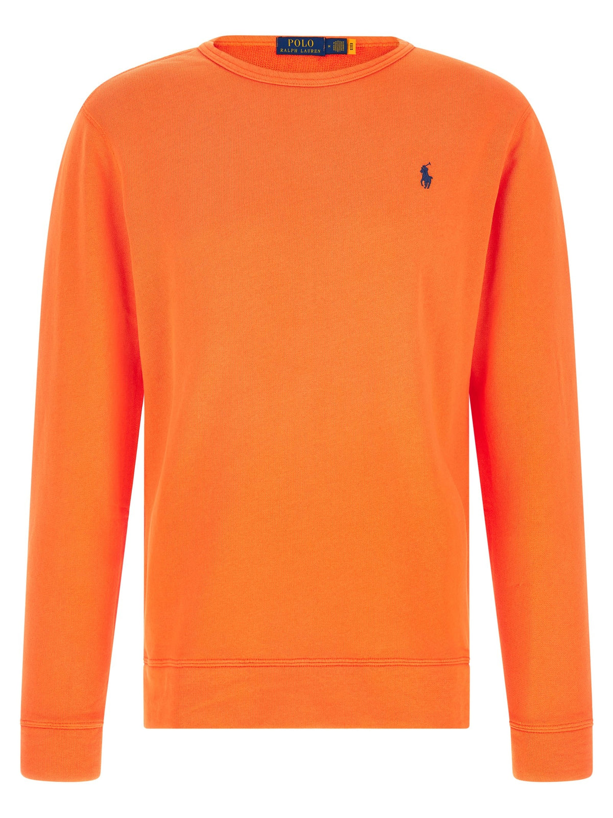 Polo Ralph Lauren Loopback Cotton Sweatshirt Orange