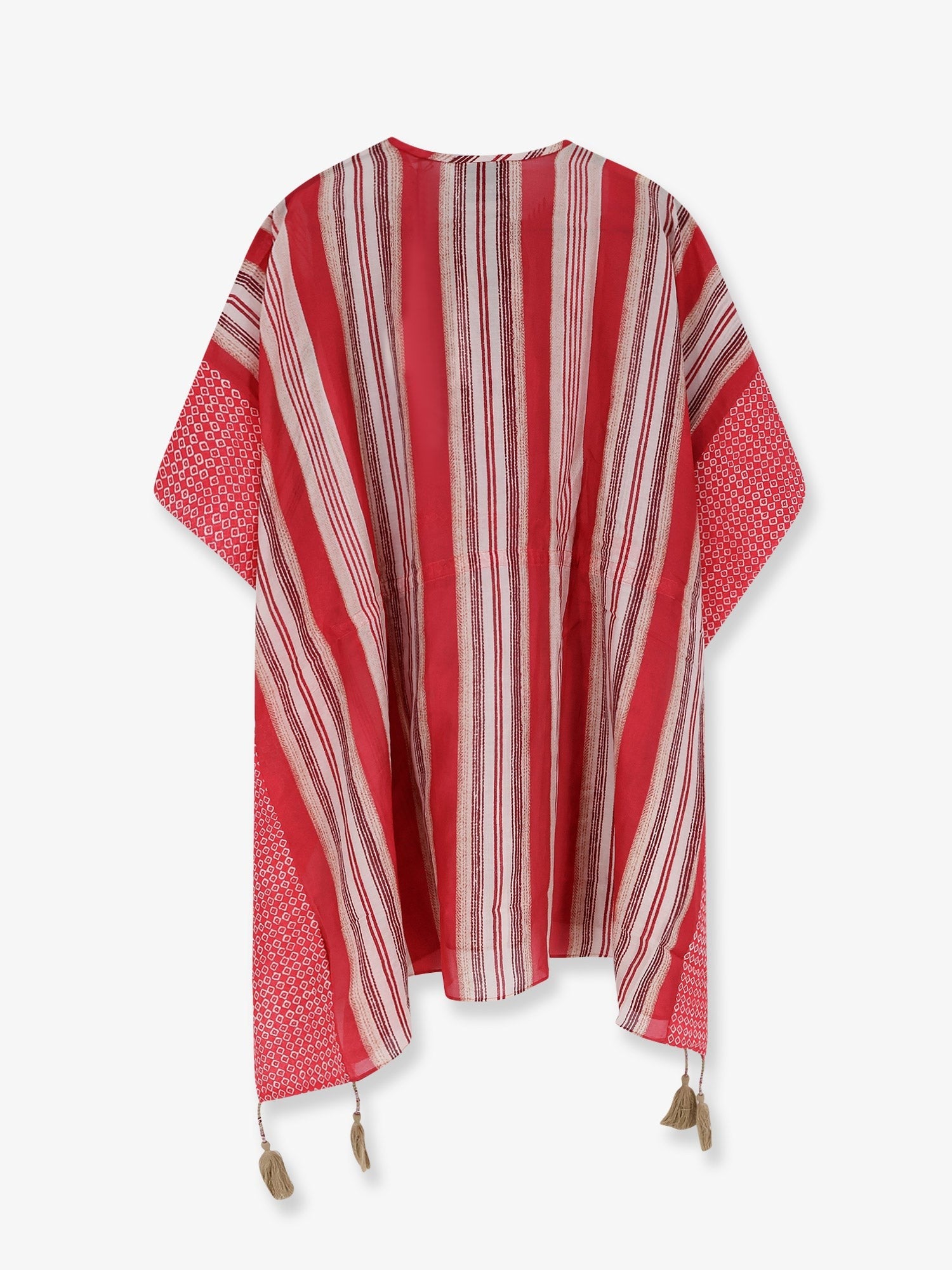 Isabel Marant Women's Loreliz Cotton and Silk Beach Robe Dress Red