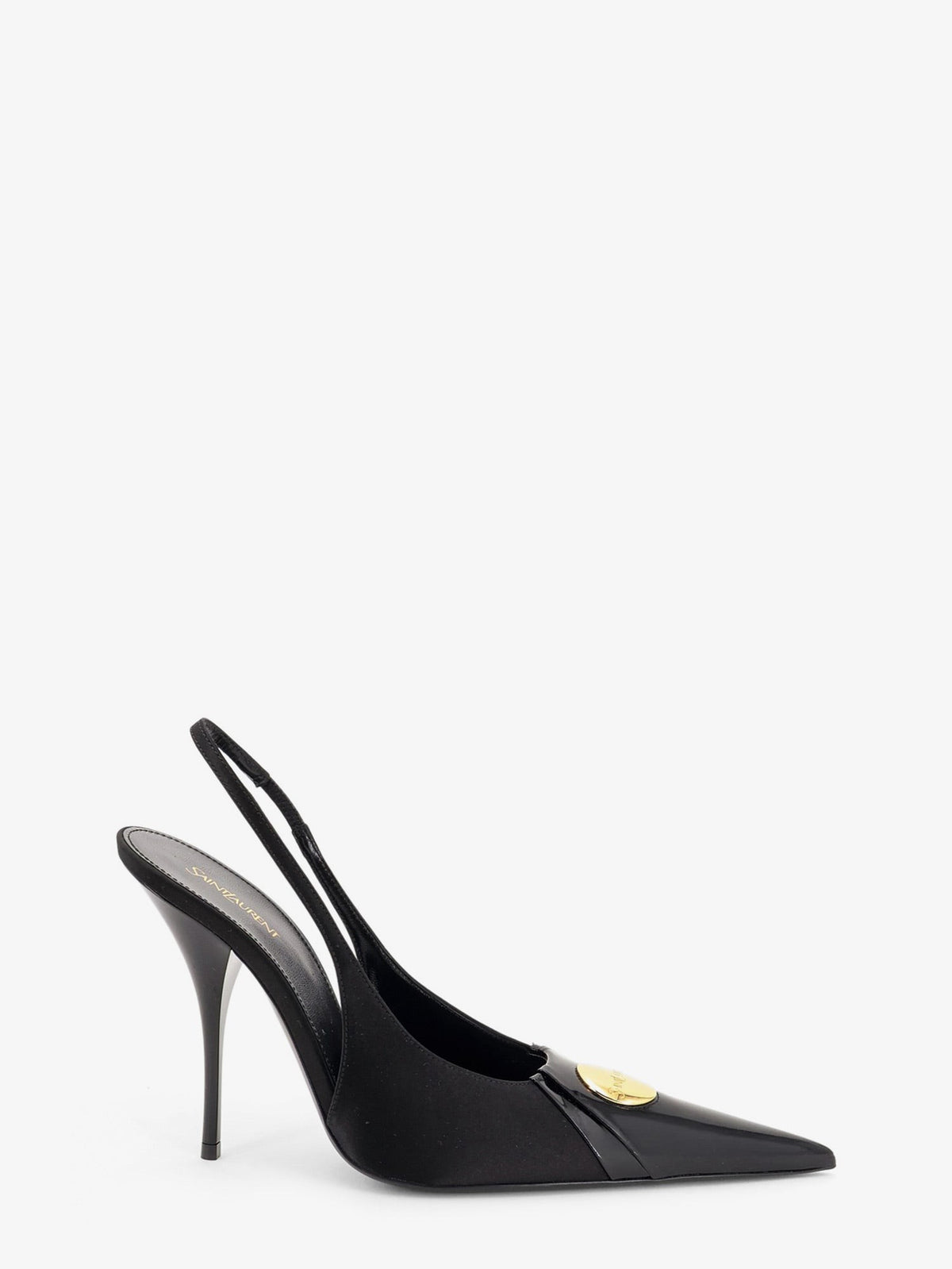 Saint Laurent Women's Louis Patent Leather Pumps Black