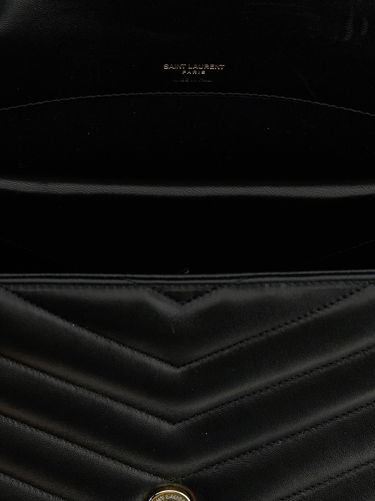 Saint Laurent Loulou Large Shoulder Bag Black
