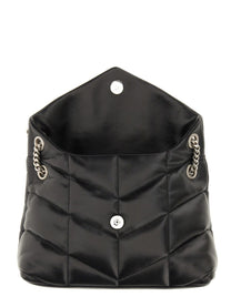 Saint Laurent Women's Loulou Puffer Bag Small Black