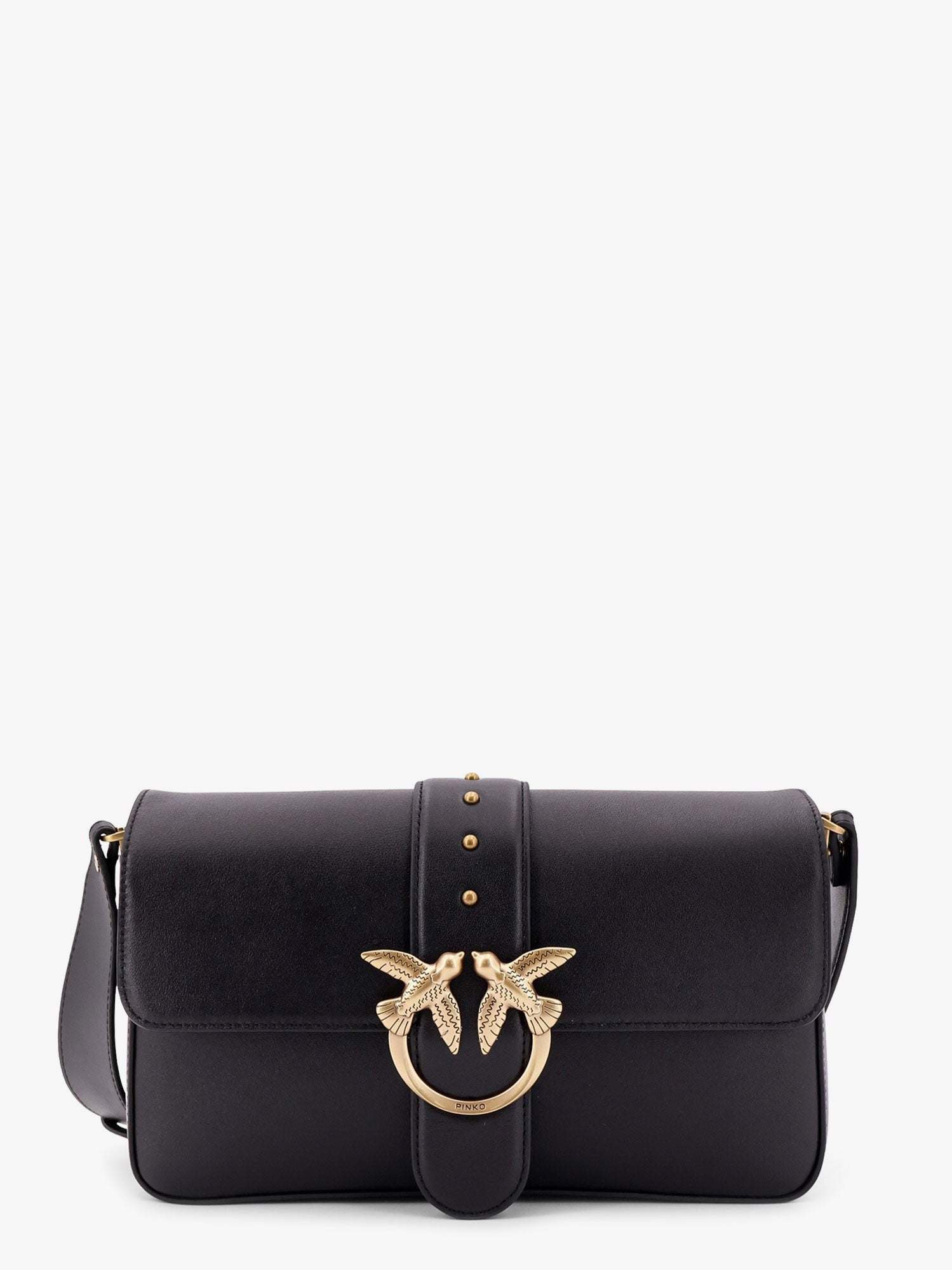 Pinko Women's Love Slouchy Classic Shoulder Bag Black