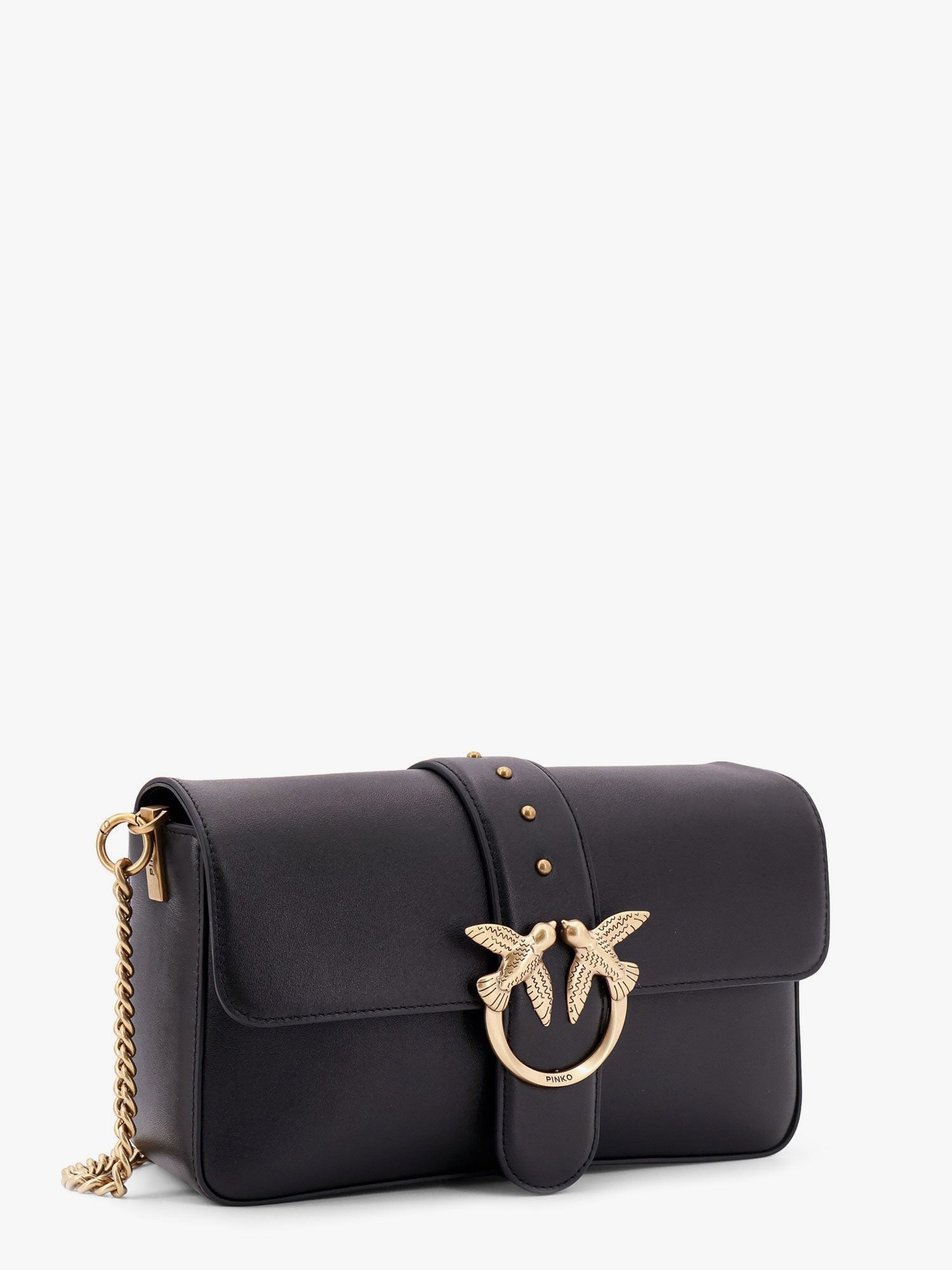 Pinko Women's Love Slouchy Classic Shoulder Bag Black