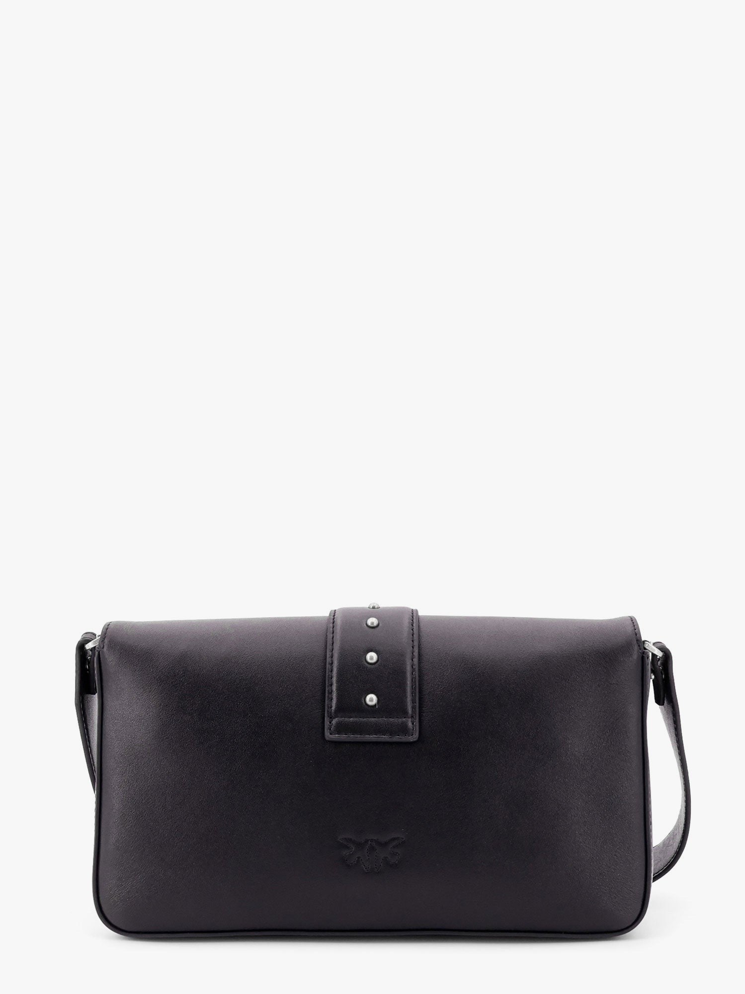 Pinko Women's Love One Classic Leather Shoulder Bag Black