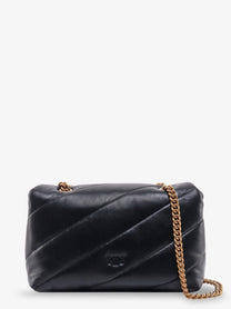 Pinko Women's Classic Love Puff Crossbody Bag Black