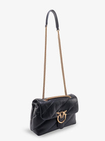 Pinko Women's Classic Love Puff Crossbody Bag Black