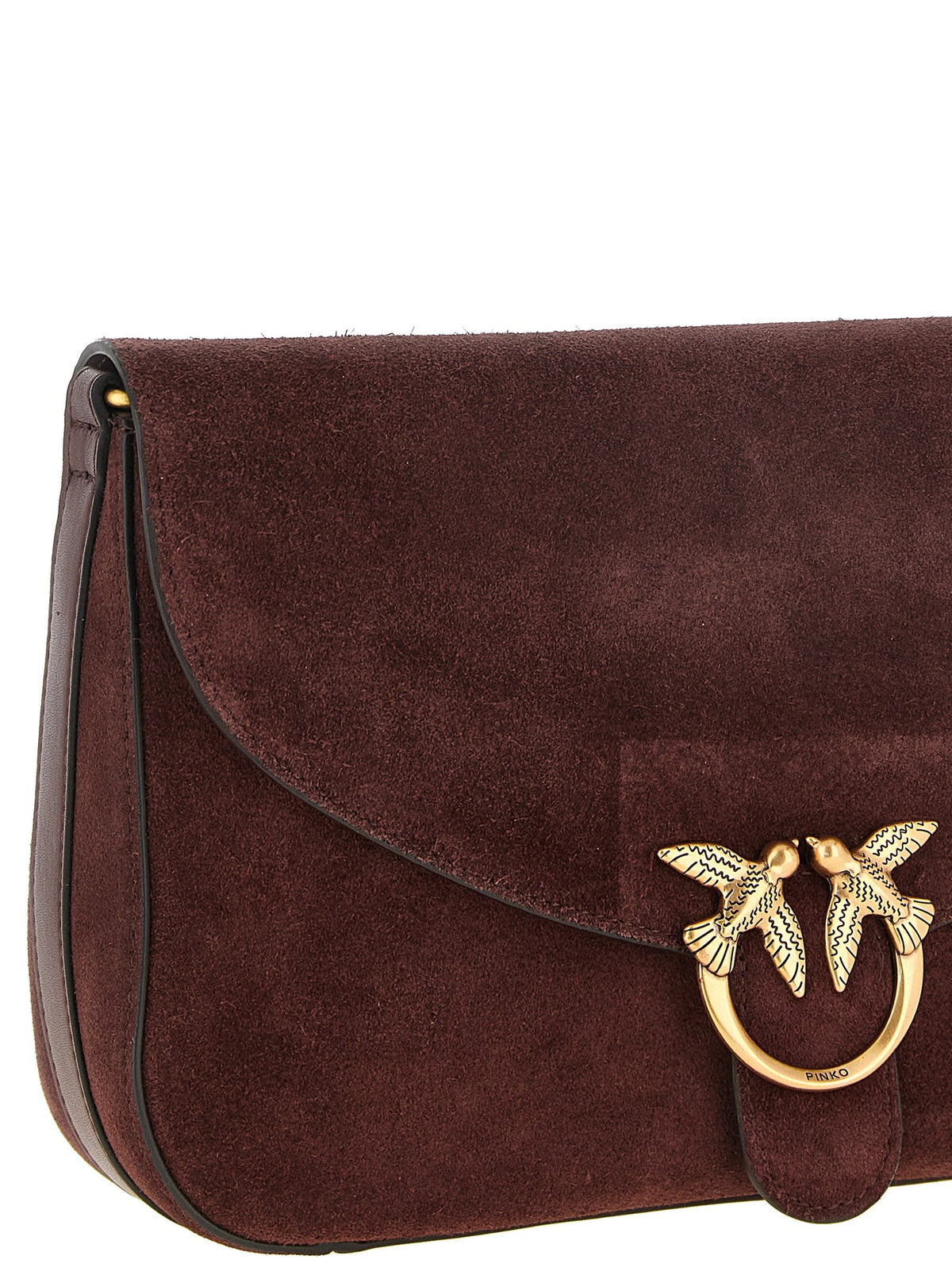 Pinko Love Satchel Medium Shoulder Bag Red, view 3