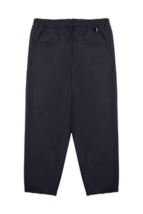 Low Brand men’s pantalone zen tropical blue black elastic-waist trousers with sleek minimalist design and subtle front pockets