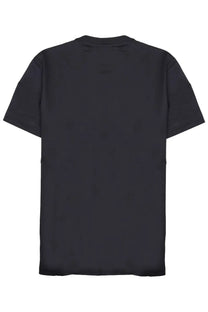 Black low brand men’s short-sleeved crew neck t-shirt made of cotton suitable for casual wear
