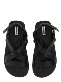 Jil Sander Men's Low Sandal Black