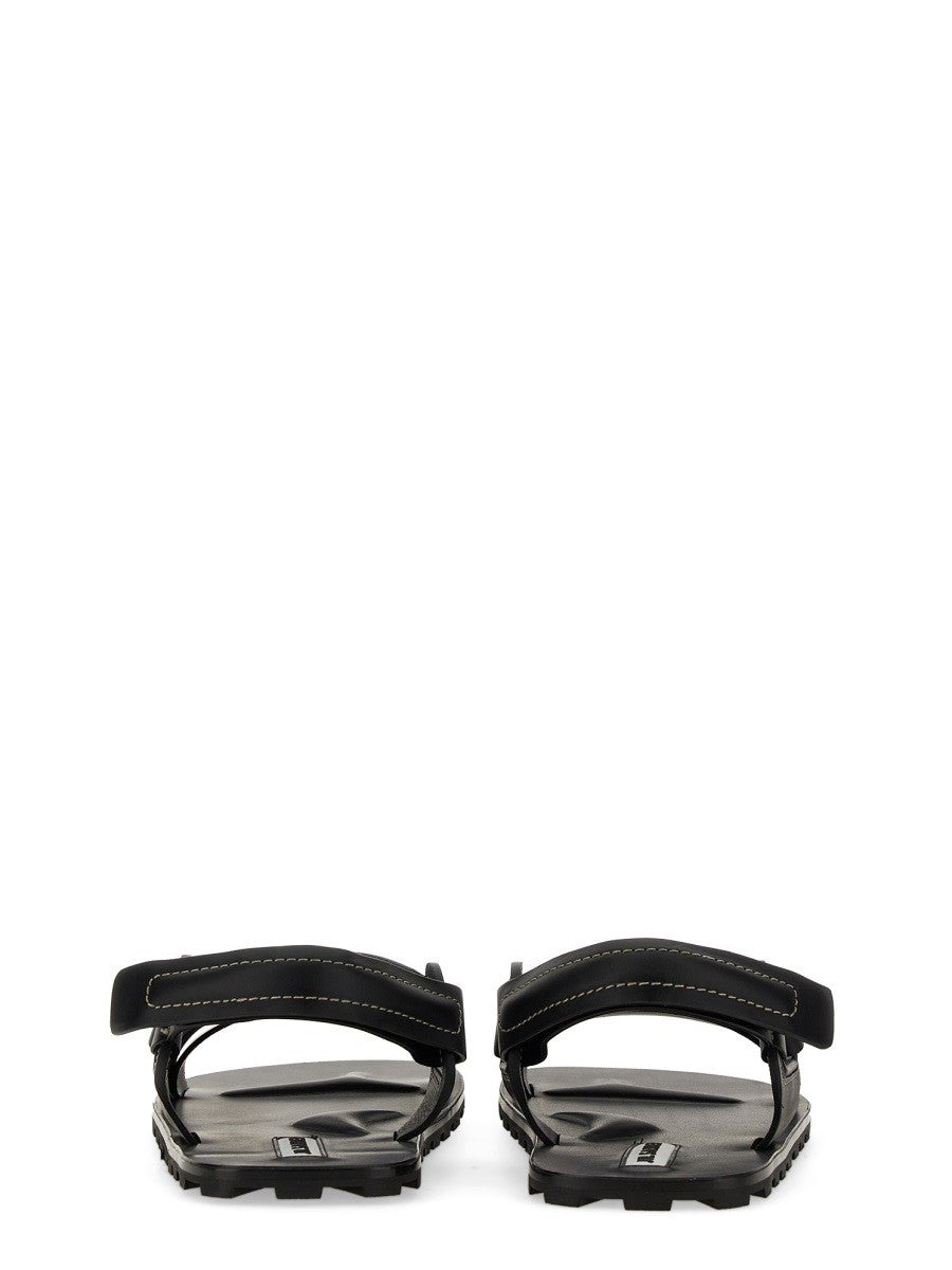 Jil Sander Men's Low Sandal Black