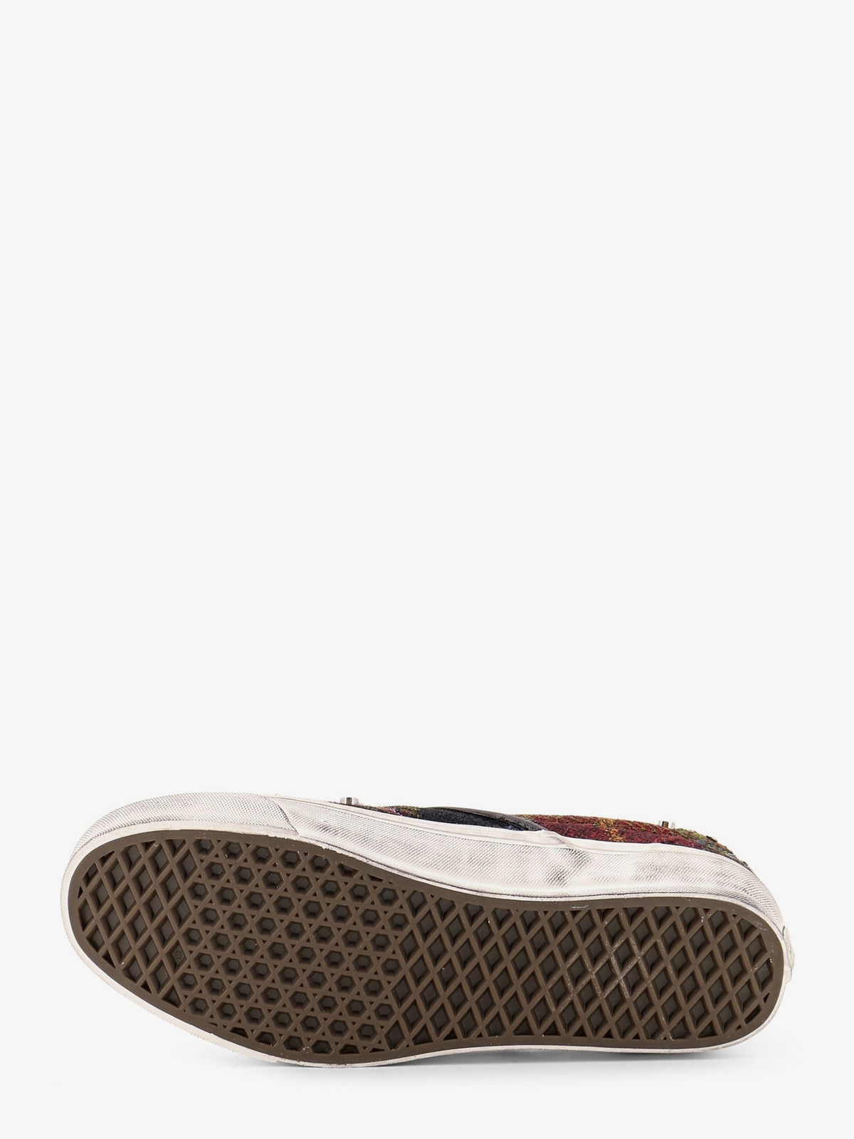 Vans Men's LS Classic Slip on Sneakers Red, view 4