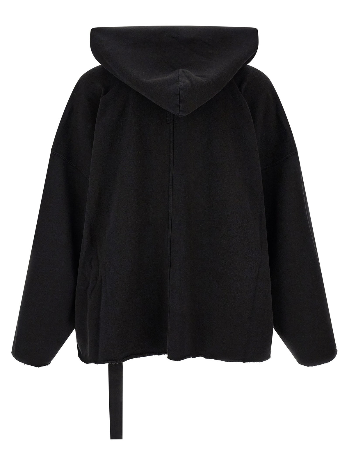 DRKSHDW LS Kaftan Hip Hoodie Black, view 2